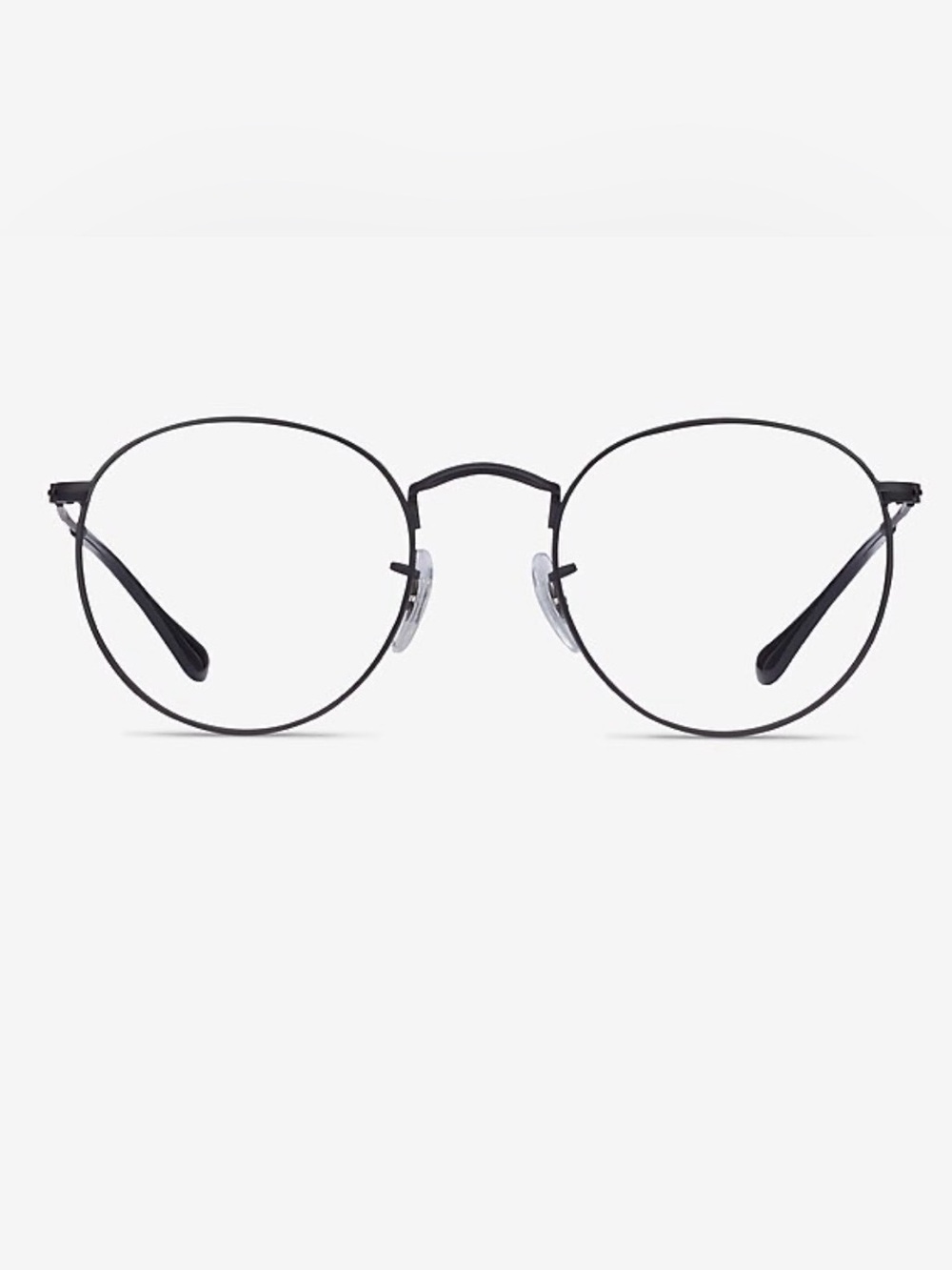 Ray Ban RX3557v Black Round Metal Reading +2.00 Glasses - Unisex. - Picture 2 of 16